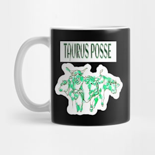 Taurus Posse Emerald Herd - Banner - Double-sided Mug